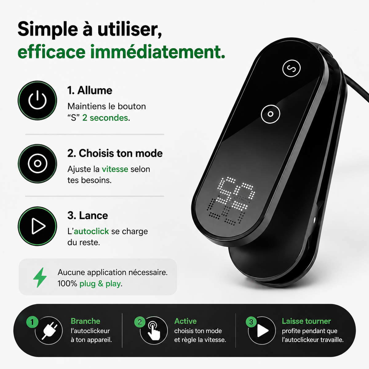 Auto Clicker – Tapoteur Automatique pour Smartphone
