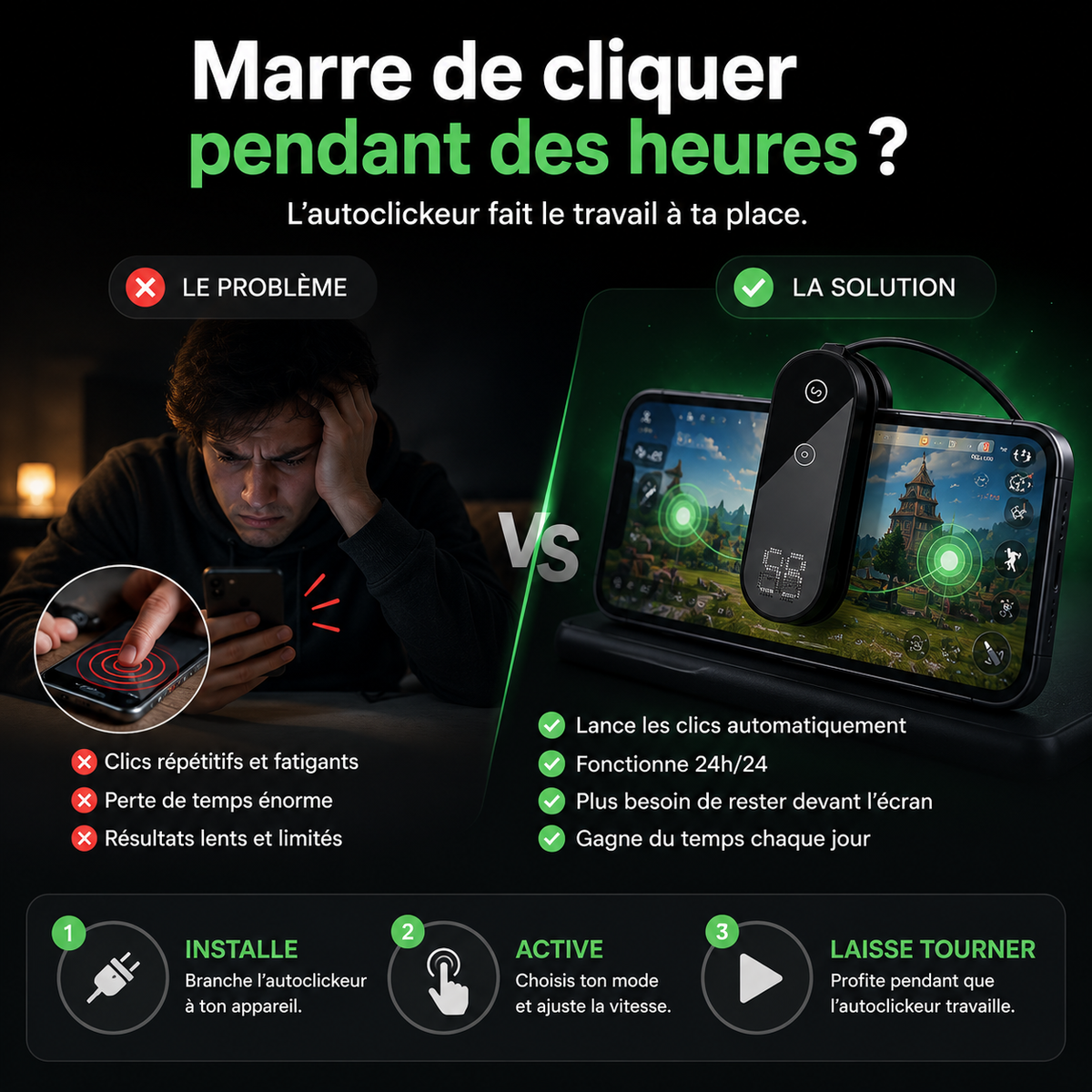 Auto Clicker – Tapoteur Automatique pour Smartphone