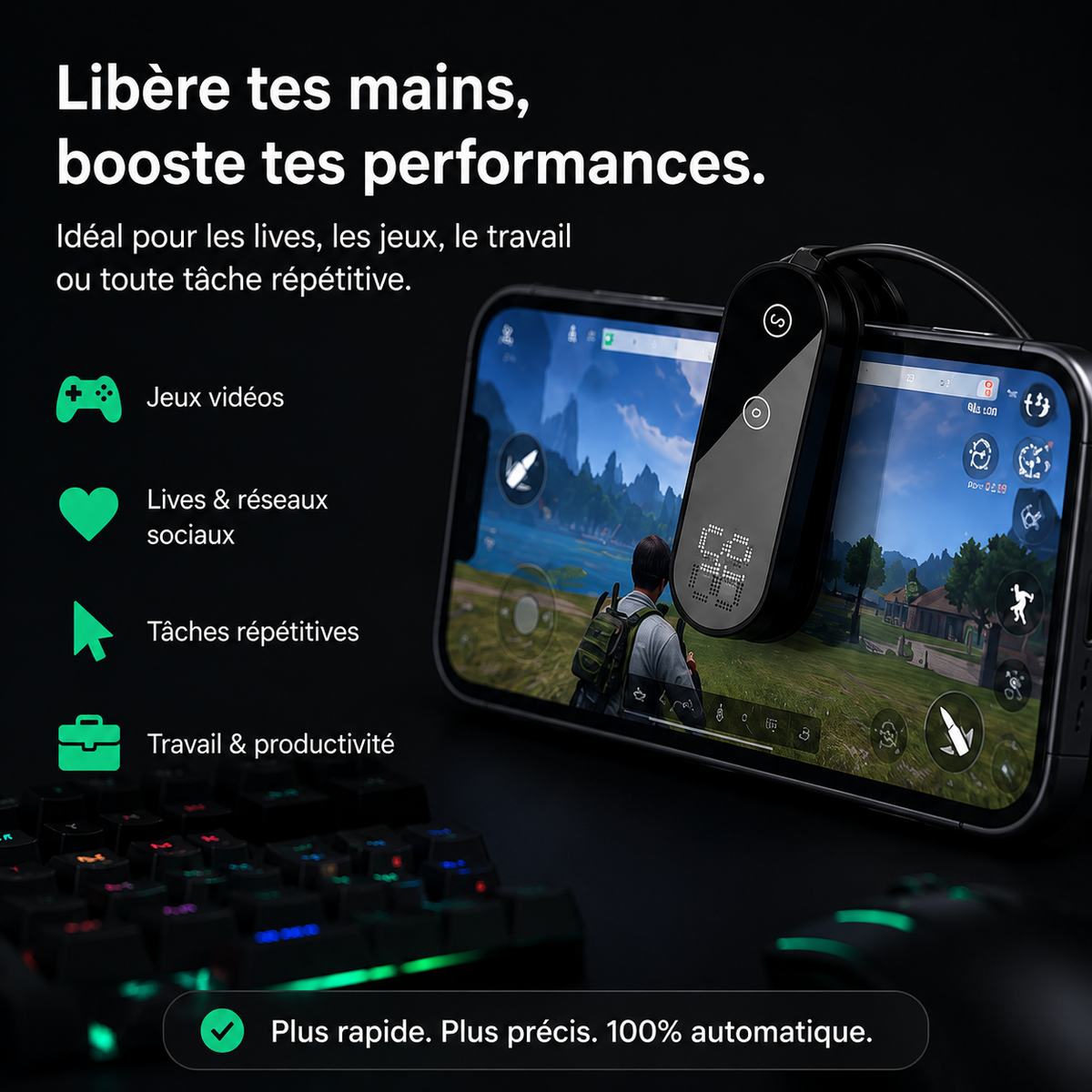 Auto Clicker – Tapoteur Automatique pour Smartphone